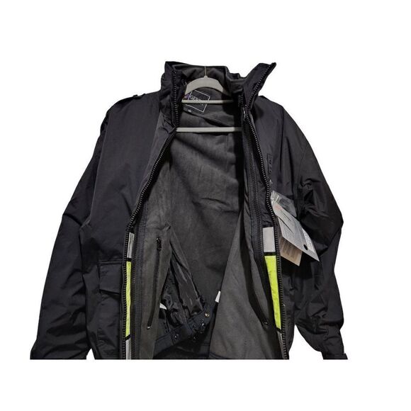 Gerber Mens Size XL Black Outerwear Scotchlite Thriller SX Coat - Picture 4 of 5